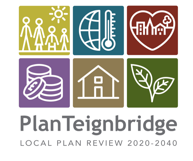 Image of the graphic used to represent the Teignbridge Plan